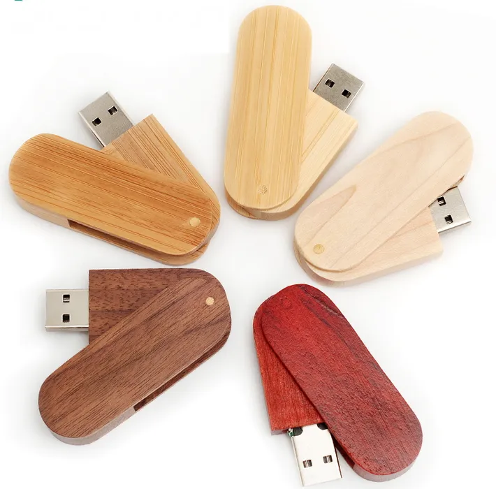 marca unidades flash USB Vara de madeira Pendrive 8GB USB 2.0 Memory Stick USB Falsh 4GB de memória de 16GB 32GB 64GB para o presente de casamento