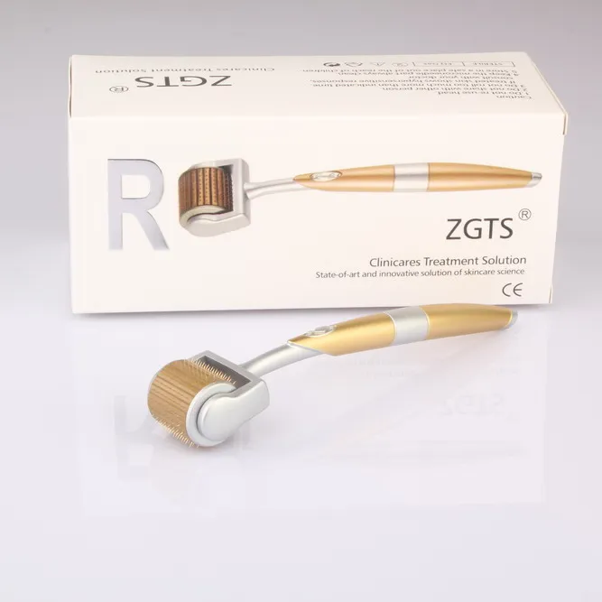 100 pz/lotto ZGTS Derma Roller Prezzo di Fabbrica Più Basso 192 Metallic Microneedle Dermaroller Mesoroller Terapia