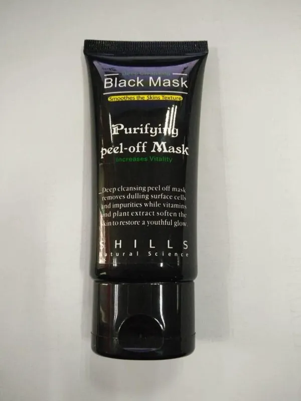 Maschera di aspirazione nera antietà 50ml SHILLS Pulizia profonda purificante peel off Rimuovi maschere peeling punti neri DHL gratis