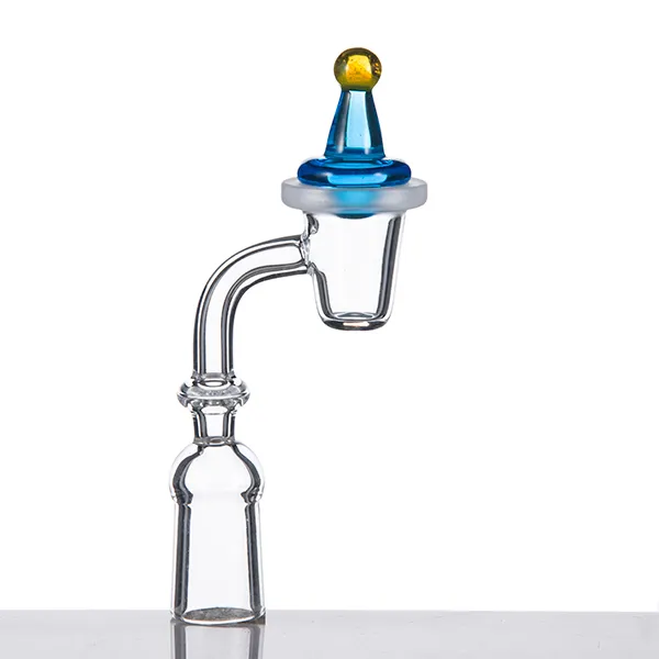 Universal Colored glass UFO carb cap Hat style dome for Quartz banger Nails glass water pipes, dab oil rigs