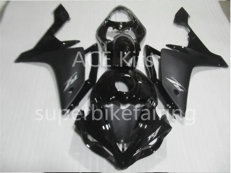 3 هدايا مجانية كاملة Fairings لللياماها YZF 1000 YZF R1 2007 2008 حقن البلاستيك للدراجات النارية هدية طقم كامل اسود A9