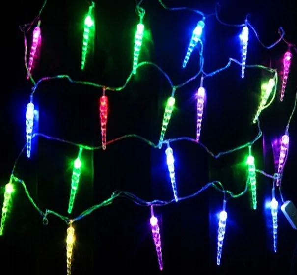 Éclairage de vacances 10M 100LED glaçon maison décoration de noël lumières de noël en plein air étanche fée rideau chaîne lumières