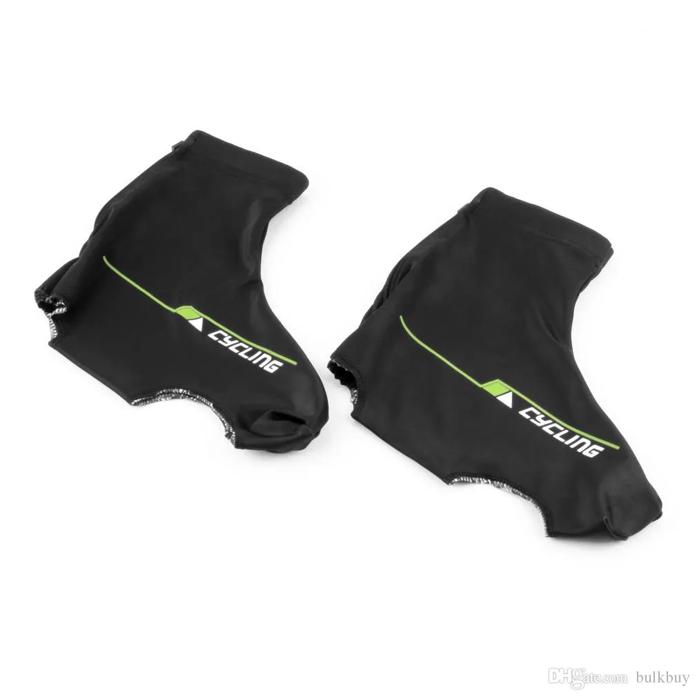 Couvre-chaussures de cyclisme couvre-chaussures vélo course de vélo entretien des chaussures Spandex coupe-vent chaud Lycra cyclisme