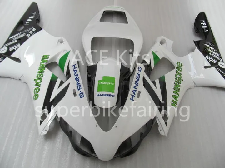 3Gifts New Hot ventes Kits de carénages de vélo pour YAMAHA YZF-R1 1998 1999 R1 98 99 YZF1000 Cool Black White SX26