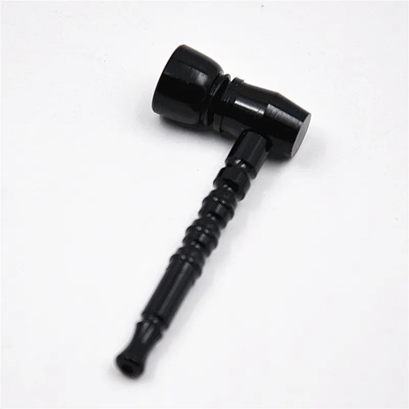 Retail/Wholesale Aluminum Metal Smoking Pipe with Metal Screen Tobacco Pipe Cleaner Mouth Tips Cigarette Pipe