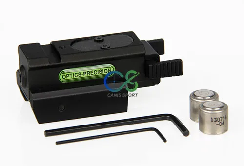 Nouvelle arrivée Laser Sight Tactique Vert Laser Portée avec 20mm Système De Montage Noir pour Extérieur CL20-0018