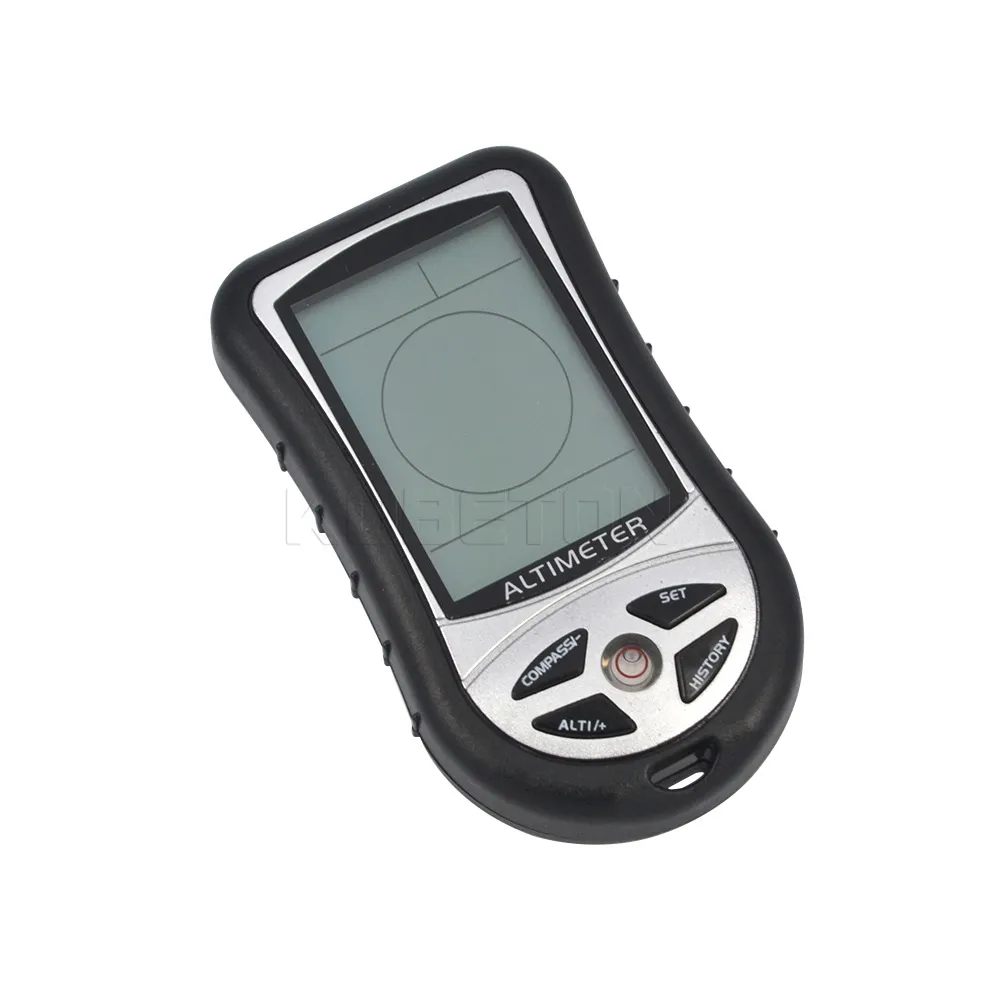 Altimètre Numérique 8 En 1 LCD Rétroéclairé – Altitude, Boussole, Météo, Horloge, Température – Poche Randonnée