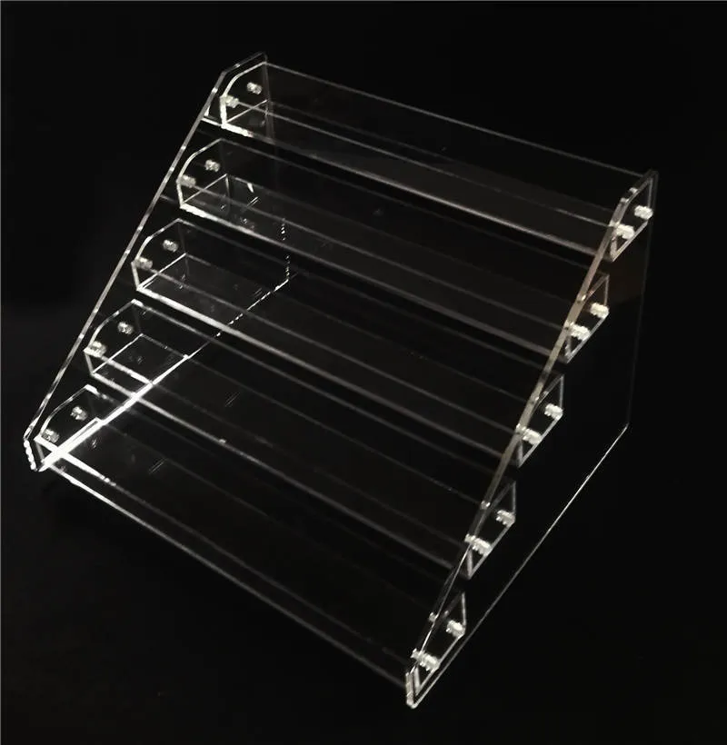 Elektronica 60 ml e vloeibare flesvertgeldrekken ecig batterij cryl acryl display stands showcase houder voor 60 ml eliquid ejuice e-juice flessen tonen schapekas