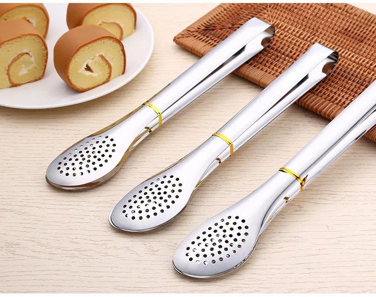 Pazury Grill Grill BBQ Żywność Warzywa Chlebowe Ze Stali Nierdzewnej Steak Clip Claw Kitchen Dinning Bar Tongs Tool 9.05 cal