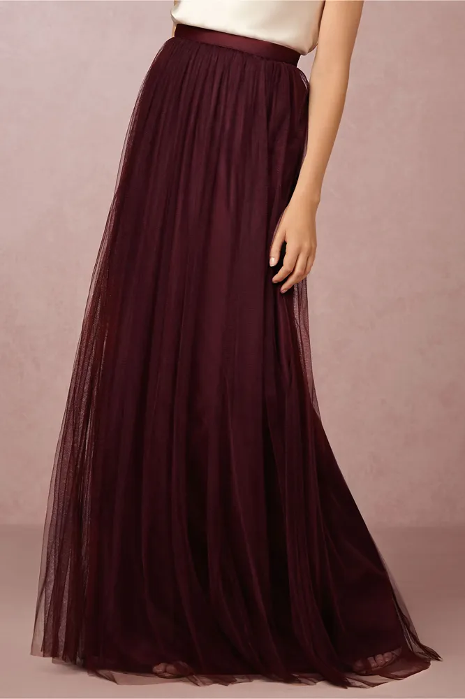 Gonne Lunghe Di Tulle Morbide Donne Abbigliamento Stile Estivo In Stile Blu Reale E Champagne Griglie Grigie Di Alta Qualita Un Look Elegante Da 47 2 DHgate