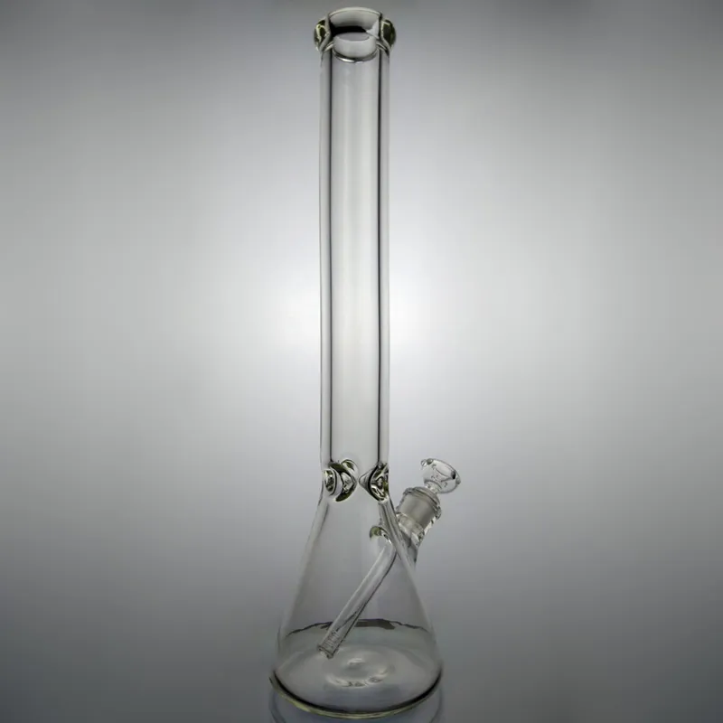 Bongo de vidro de 9 mm de água espessa Bongo de água pesada tubo de água de 20 polegadas Borossilicate Tubo de água de vidro de vidro de vidro de vidro para fumar