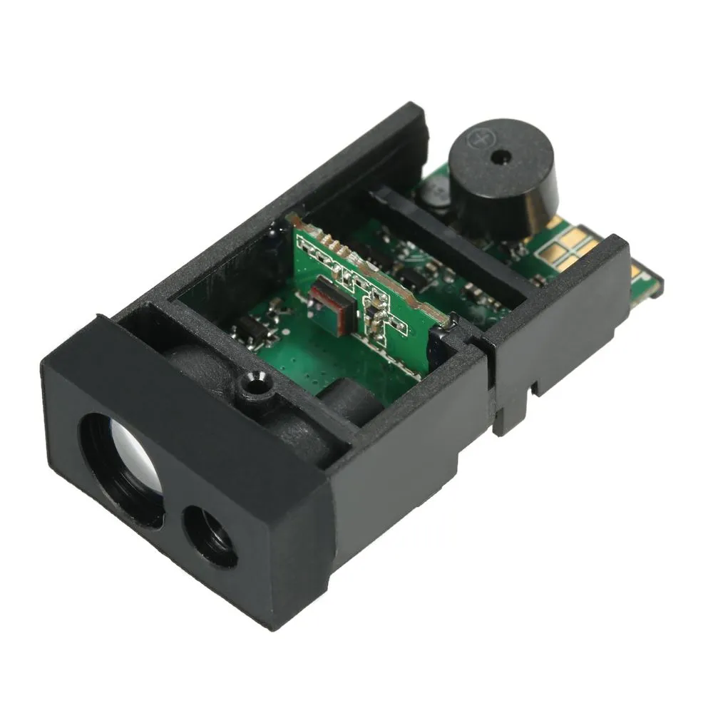 Livraison gratuite 50m / 164ft Capteur de mesure de distance laser Module de télémètre Diastimètre avec fonctions de mesure continue uniques