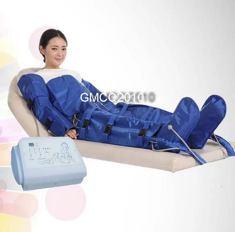 Heta föremål lufttryck lymfatisk dränering massage bantningsutrustning pressoterapi maskin kropp wrap filt