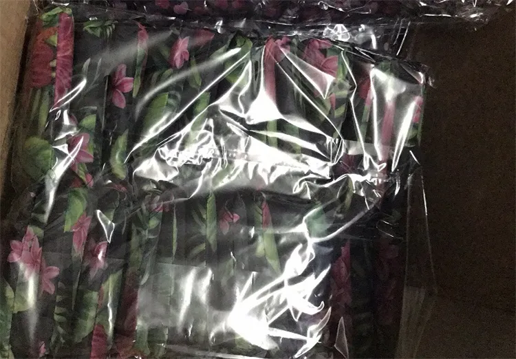 Sacs de rangement pour dames sac pliant sacs à provisions pliables en nylon sac pliant écologique réutilisable sacs à provisionsIB002