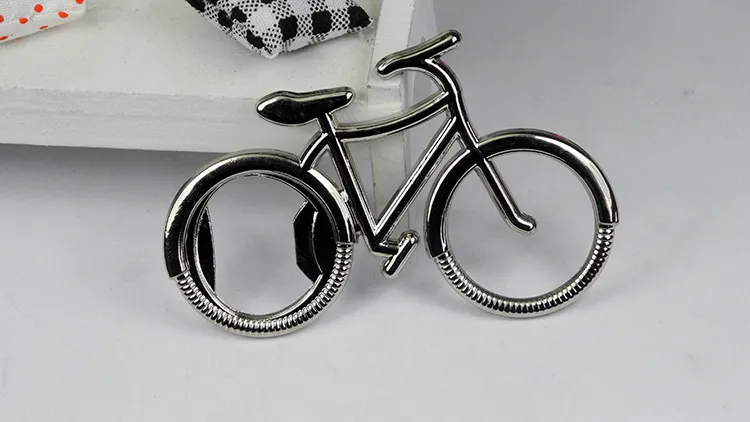 自転車の金属のビールのびんばりのオープナーキーチェーンのキーリングのための自転車恋人バイカーの創造的な贈り物のための創造的な贈り物