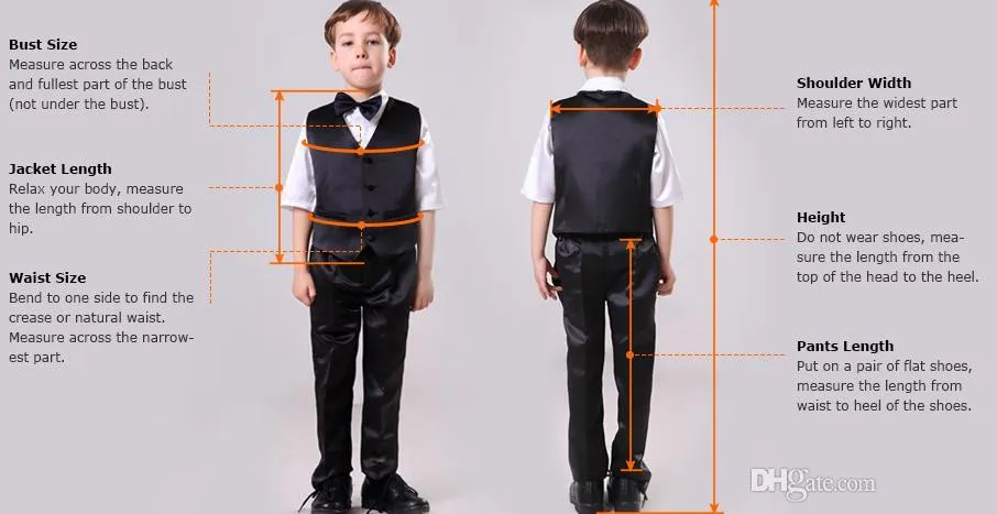 Handsome Three Pieces Of Boys Suits With Jacket+Waistcoat+Pants Polyester High Quality Gentleman Navy Blue Style Kids Tuxedos Suits