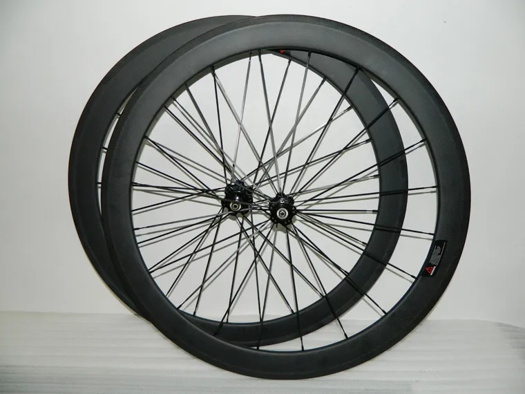 Carbon Wheelset Cyklar 700C 50mm OEM Carbon Clincher Wheels for Road Cykelhjul Novatec Hubs 23mm breda vägfälgar Carbon Bike