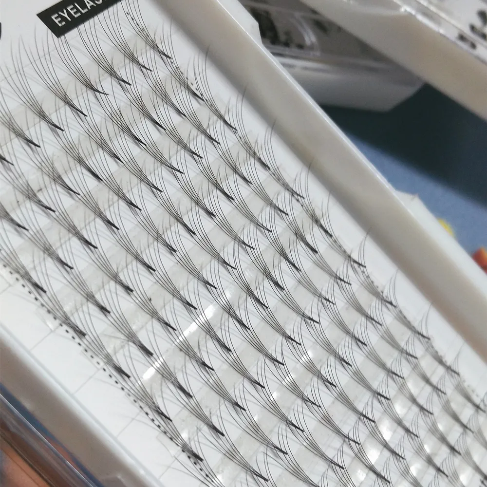 Cilt 5D Kirpik Uzantıları 0.07 Kalınlığı Bireysel Lashes Güney Kore Kirpik Bireysel Lashes Hayranları Lash