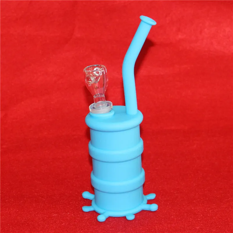 kleinere Silikon-Dab-Matte, Silikon-Rigs, Wasserpfeife, Silikon-Shisha-Bongs, Silikon-Dab-Rigs, coole Form, Qualität, DHL