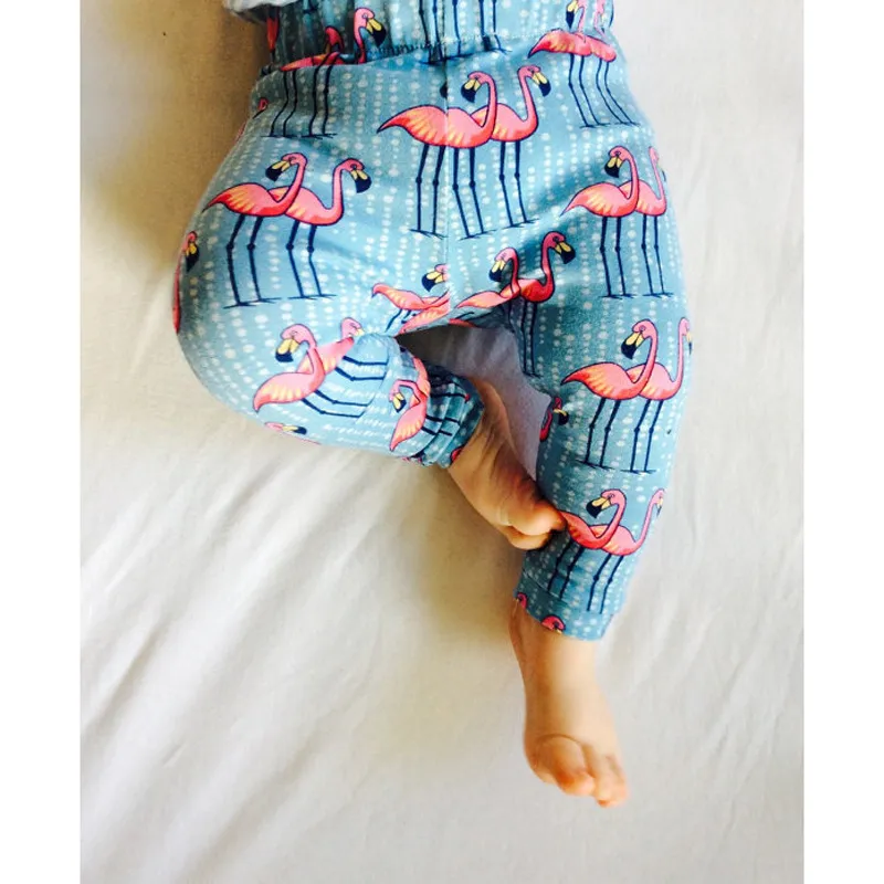 Children039s casual trousers leggings Pants children039s animals printed harem pants cartoon boys and girls baby clothing 145414563