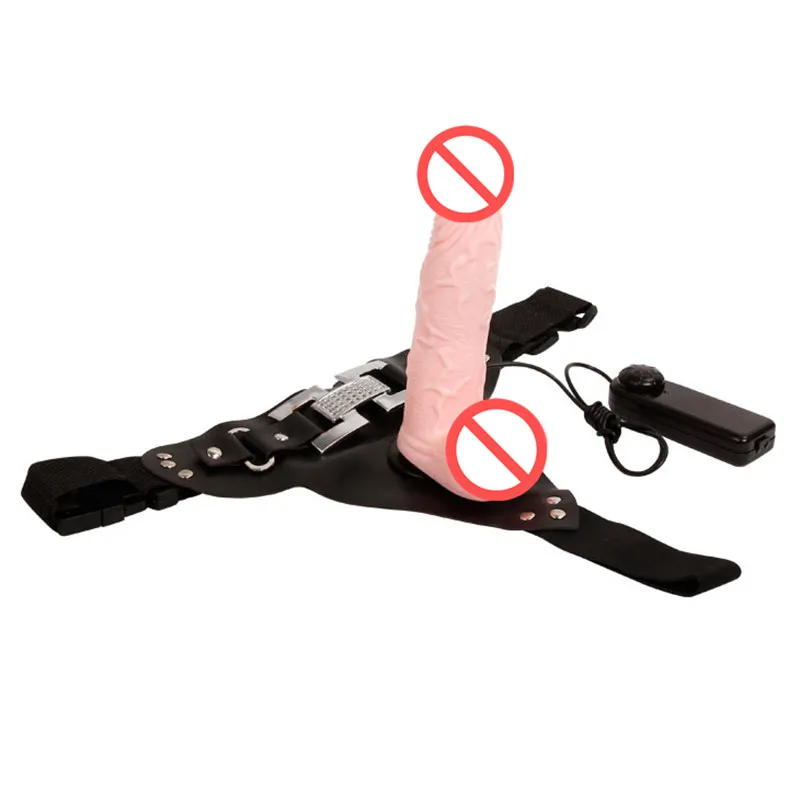 Strapon-Dildo-Vibrator, lesbischer, vibrierender, realistischer Penis, Strap-on, Sexspielzeug für Erwachsene für große Frauen, 8491804