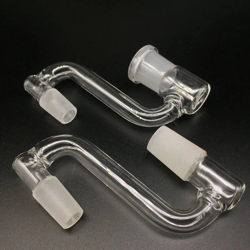 New Arrival Glass Drop Down Adapter 14.4mm 18.8mm Female Male Joint