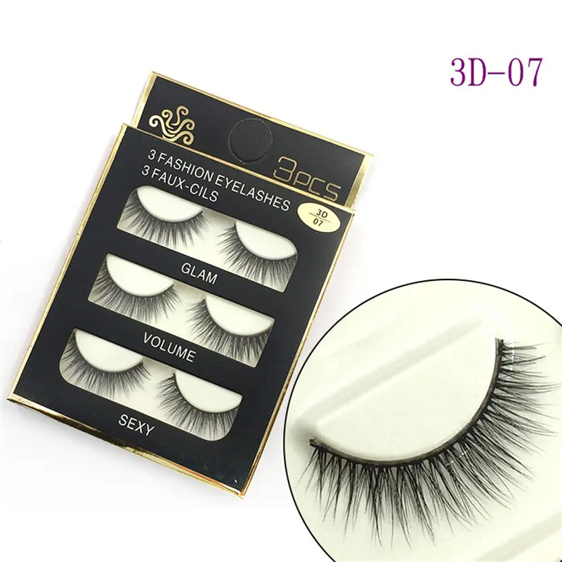 3D False eyelashes 16 Styles Handmade Beauty Thick Long Soft lash Fake Eye Lashes Eyelash Sexy 3001078