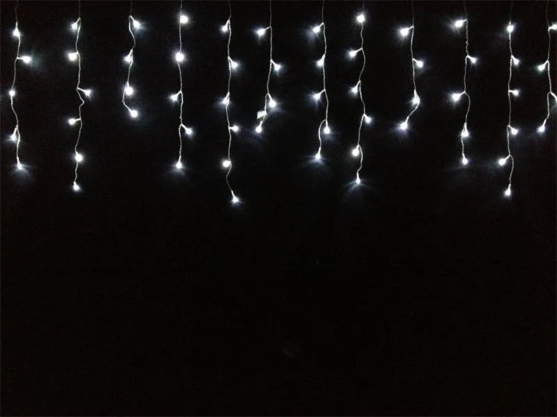 سلسلة الجليد الضوء 3 متر 100 المصابيح 4 متر 120 المصابيح الجنية مصباح 110 فولت 220 فولت للحزب الزفاف أدى توينكل الإضاءة عيد الميلاد