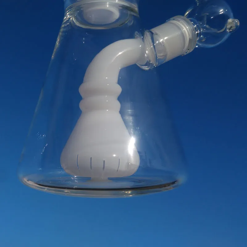 Bägare bong glasbubblare vatten bongs glas vattenrör bongs vetenskapliga bubblare hårda bongs vatten bubbler rör rör percolator glas bong