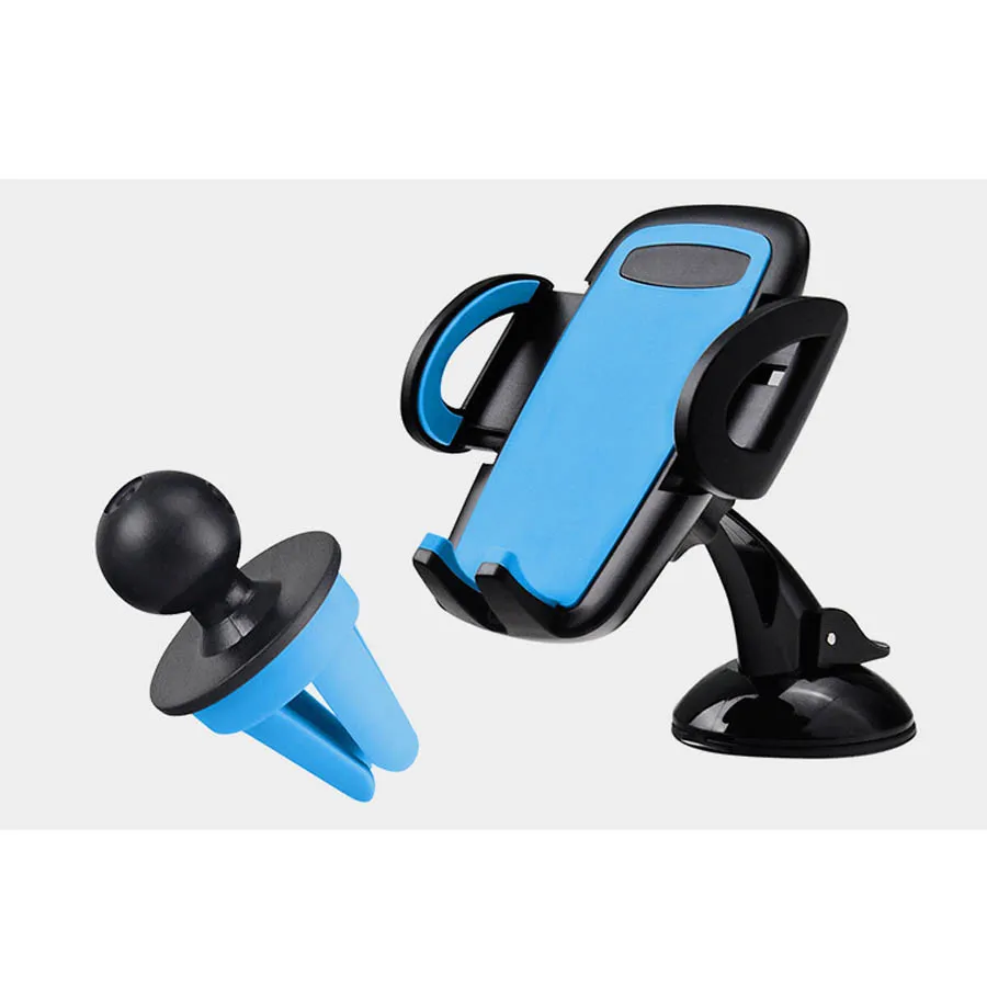 Luomulong universal 360 graus rotativo suporte de ventilação de ar do carro suporte ajustável para iphone sumsung celular