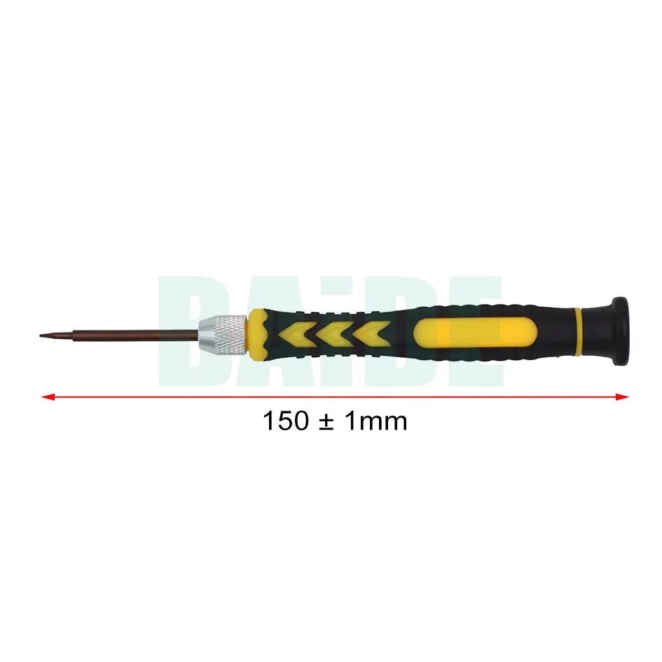 Destornillador combinado 2 en 1 0,8 Pentalobe Star 1,5 destornillador Phillips para iPhone 4 5 6 7 reparación de tornillos inferiores 100 unids/lote