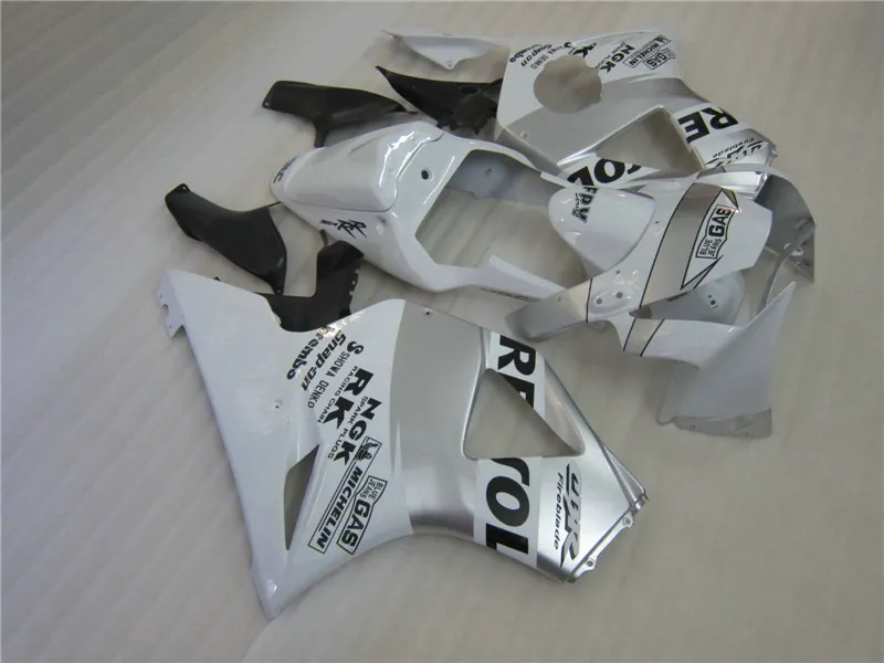 Motorfiets Fairing Kit voor HONDA CBR900RR 2002 2003 White Silver Black Backings Set CBR 954RR 02 23 OT21