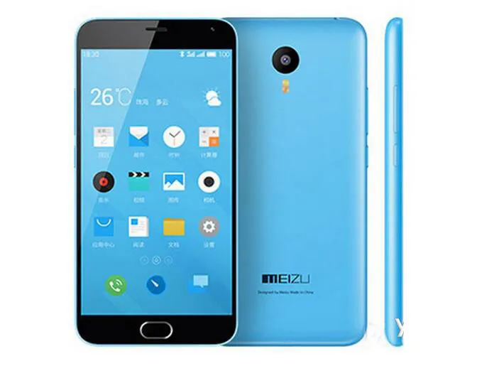 Desbloqueado original meizu meilan m nota 2 telefone móvel inteligente MTK MT6753 Octa Núcleo 2 GB RAM 16 GB ROM 5.5 polegadas 13MP 3100 mAh Telefone Android