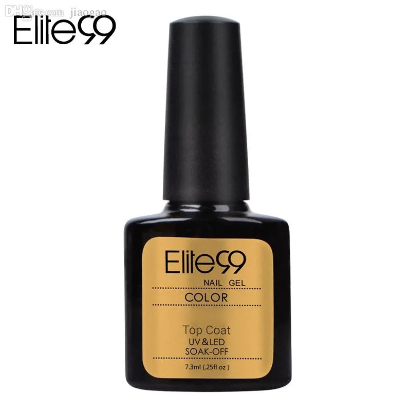 Elite99 UV Jel Üst Kat Tırnak Jel Kapalı Baz Coat Vakıf Tırnak Jel Lehçe 7.3ml Base Lakçılar