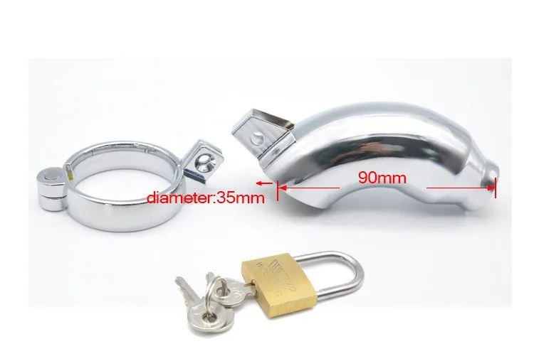 Dernière conception couverture complète mâle cage à bites dispositif de bondage anneau de coqs BDSM jouet sexuel en acier inoxydable Belt1034916