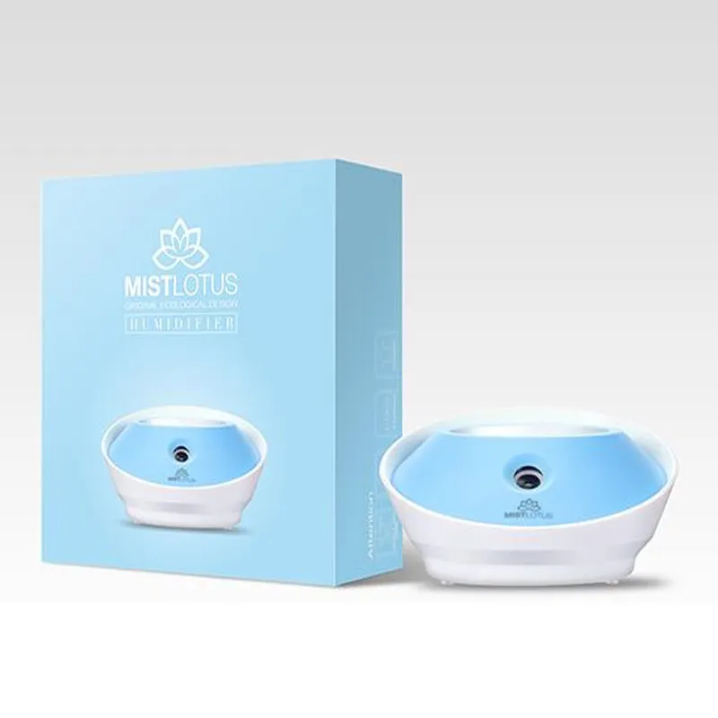 Fashion Lotus Bottle Mist Firidifier USB Portable Firidifier Air Diffuser Purifier Diffuser Difusor De Aroma Mist Maker Fogger