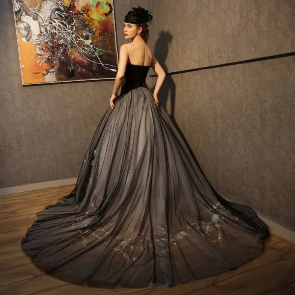 Black colour Indo Western Bridal Gown – Panache Haute Couture-hkpdtq2012.edu.vn