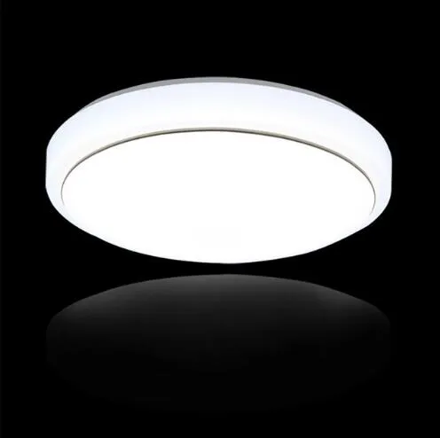 Led taklampa 18W Runt sovrummet Balkonglampor Enkelhet Modern kall Vit varmvit för sovrum/kök/hall