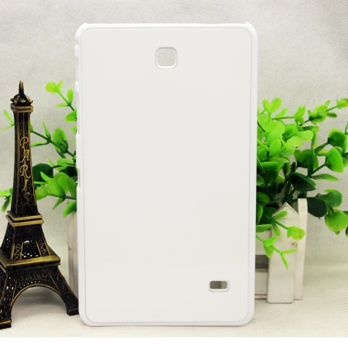 High Class PC Plastic Hard 2D Sublimation DIY Blank Heat Transfer Ipad Cover Case for GALAXY Tab with Aluminium Plates