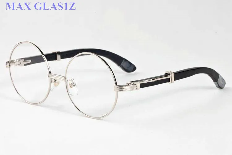 Darmowa Wysyłka Okulary przeciwsłoneczne dla Mężczyzn Marka Designer Okulary Pełna Rama Buffalo Horn Okulary Sporty Jasne Obiektyw Drzewny Okulary Z Pudełkiem