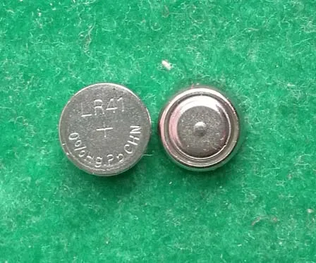 1.5 فولت القلوية الزر بطارية الخلية AG3 LR41 392 SR41 192 0 ٪ HG PB Mercury Free Factory بالجملة