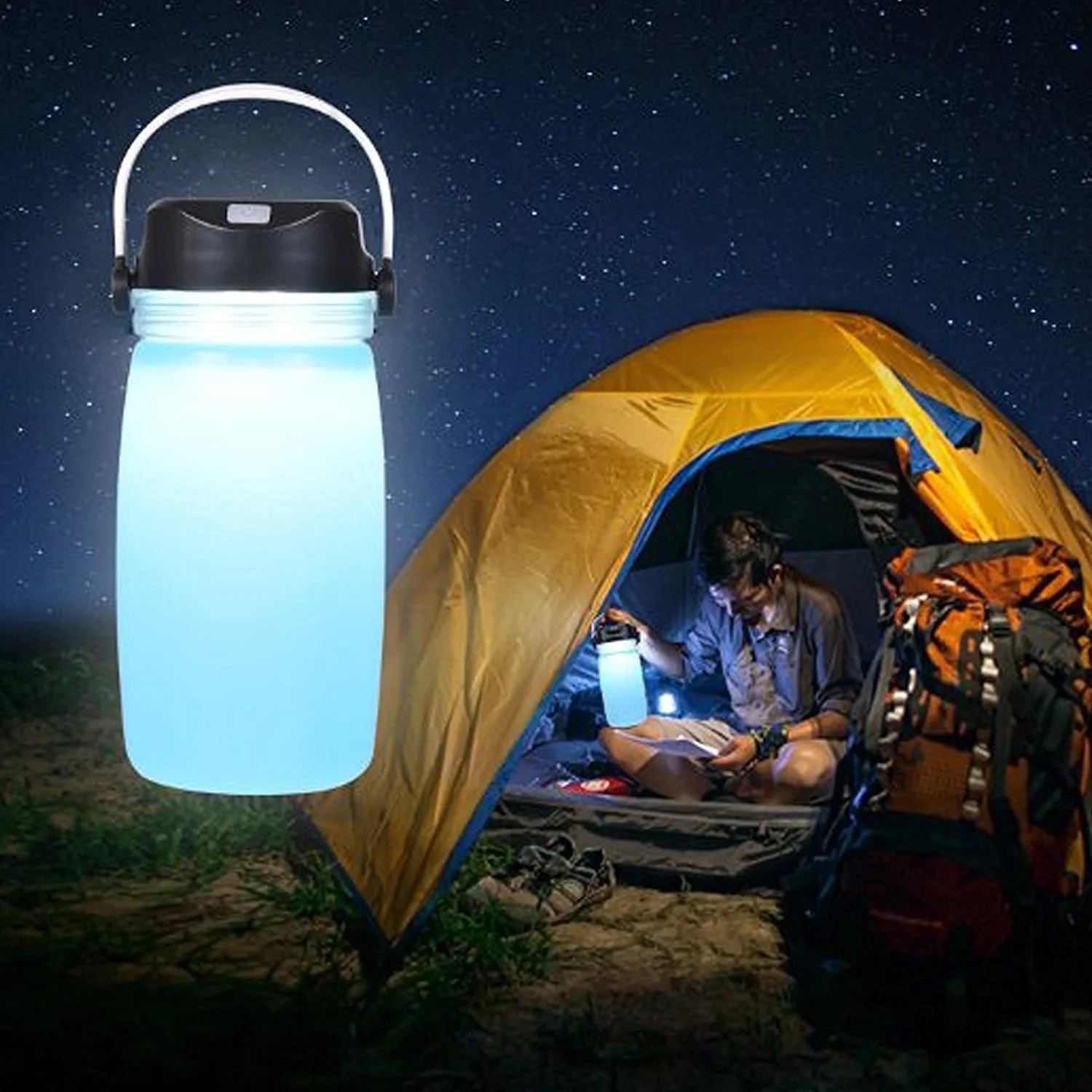 Oplaadbare waterdichte waterdichte powerbank camping LED -licht lantaarn licht voor huistuindecoratie LED LANTERN LIGT