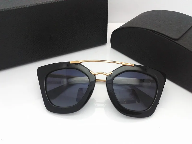 Luxury 09Q designer sunglasses UV Protection Lens Women Acetate Fashion Retro Sunglass With Case Frame Oculos De Sol Masculino Feminino