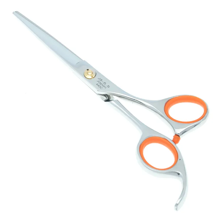 5.5INCH JASON 2017 Frisörsalong Skärning Saxar Rostfritt stål Tunna Shears JP440C Hårskjuning för Salon Sharp Edge Shears, LZS0310