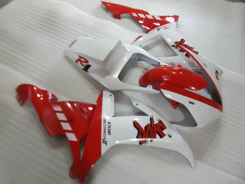 7 cadeaux Kit de carénage pour Yamaha YZF R1 2002 2003 ensemble de carénages flammes rouges noires YZF R1 02 03 BX34