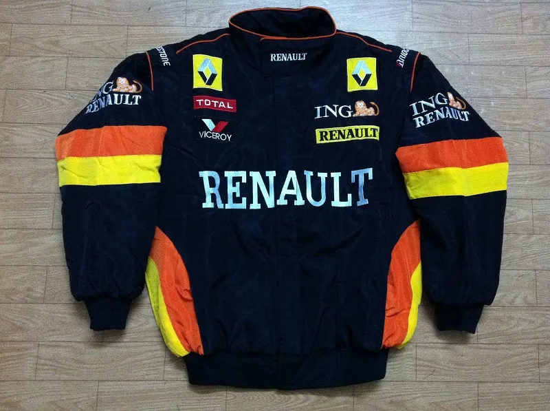 FIA Fórmula 1 palabra Chaquetas algodón carreras de carreras GSN de carreras