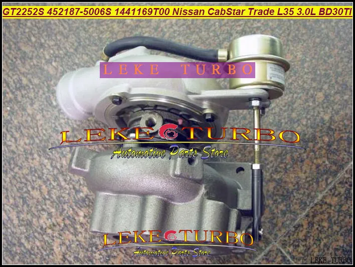 GT2252S 452187 709693-0001 14411-69T00 452187-5006S 452187-0006 Turbo pour camion léger Nissan CabStar Trade M100 L35 BD30TI 3.0L