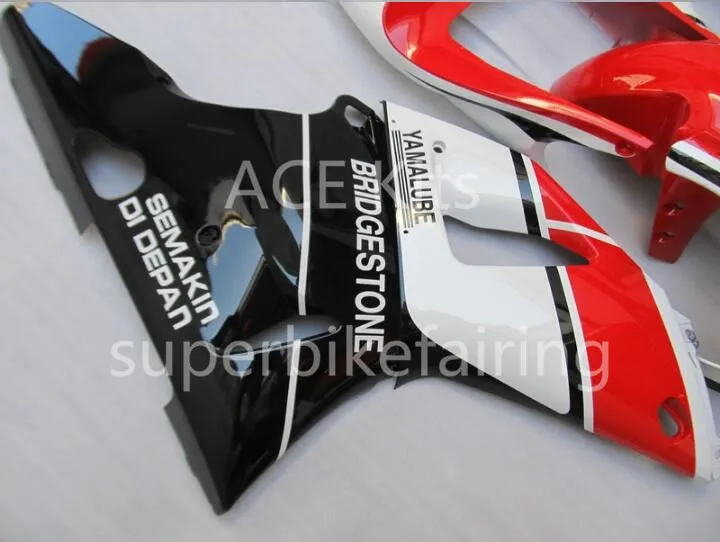3Gifts New Hot sales bike Fairings Kits For YAMAHA YZF-R1 1998 1999 r1 98 99 YZF1000 Cool Black White Red SX6