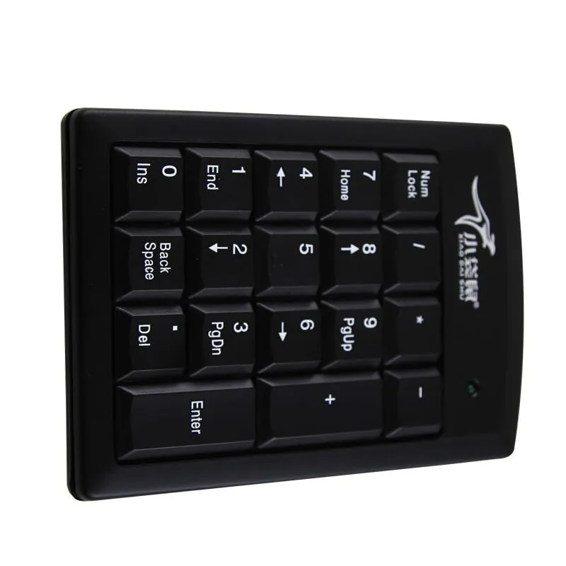 PS2 19 Keys teclado de teclado numérico calculadora de números com fio multifuncional para laptop fácil de usar Win7 ps2 numpad2540537