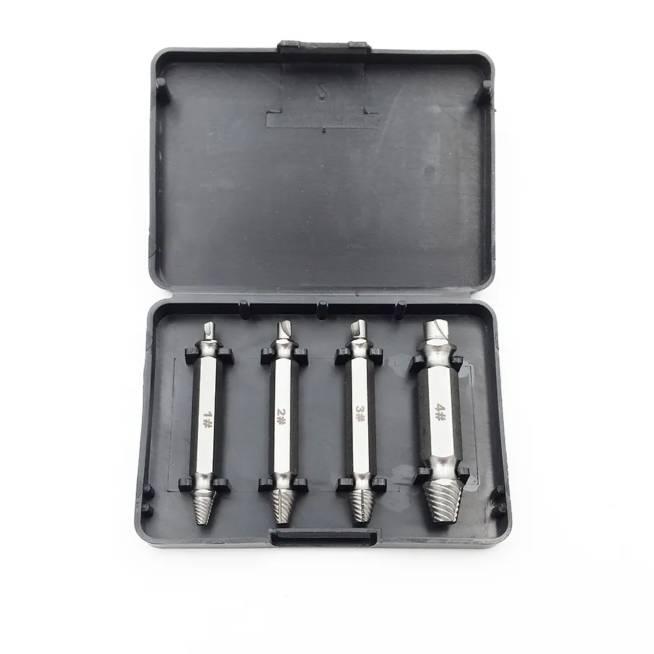 4 In 1 SpeedOut Damaged Screw Extractor & Bolt Extractor Set Broken